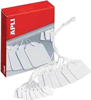 Label Apli karton nr 390 22x35mm wit 500 stuks-2