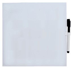 Tableau blanc Desq 35x35cm magnétique