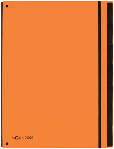 Trieur Pagna Trend A4 7 intercalaires orange