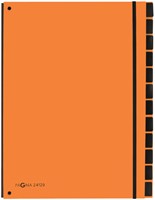Trieur Pagna Trend A4 12 intercalaires orange