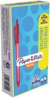 Stylo bille Paper Mate Inkjoy 100RT Medium rouge-2