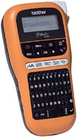 Imprimante d'étiquettes Brother P-Touch TZe PT-E110 portable qwerty 12mm orange-2