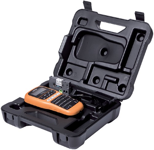 Imprimante d'étiquettes Brother P-Touch TZe PT-E110 portable qwerty 12mm orange-3