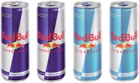 Boisson énergétique Red Bull sans sucre canette 250ml-1