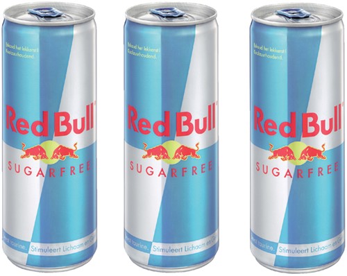 Boisson énergétique Red Bull sans sucre canette 250ml-2