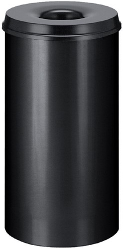 Corbeille à papier Vepa Bins anti-feu 50L 335mm noir