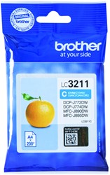 Cartouche d’encre Brother LC-3211C bleu