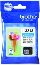 Cartouche d’encre Brother LC-3213C bleu