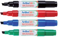 Marqueur Artline 30 biseauté vert 2-5mm-2