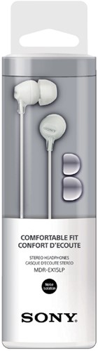 Ecouteurs Sony EX15LP Basic blanc-2