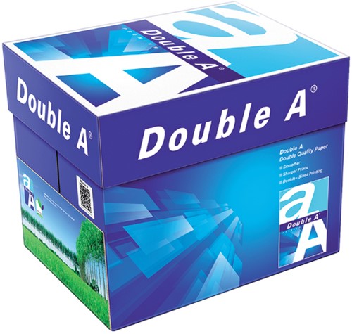 3 x Kopieerpapier Double A Premium A4 80gr wit 500 vel-1