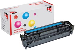 Cartouche toner Quantore alternative pour HP CC531A 304A bleu