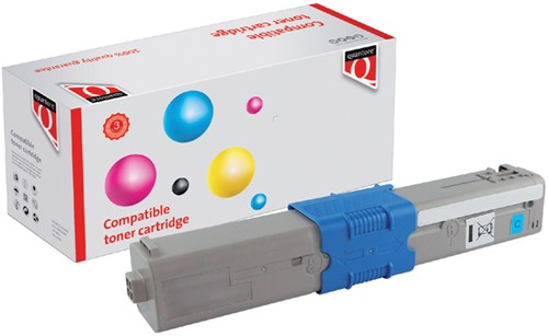 Toner Quantore alternative pour Oki 44973535 bleu