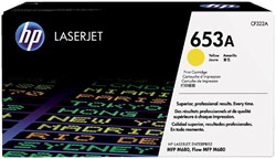 Cartouche toner HP CF322A 653A jaune