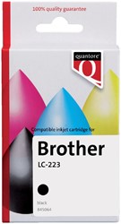 Cartouche d’encre Quantore alternative pour Brother LC-223 noir