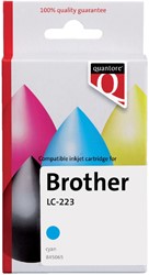Cartouche d’encre Quantore alternative pour Brother LC-223 bleu