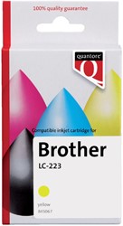 Cartouche d’encre Quantore alternative pour Brother LC-223 jaune