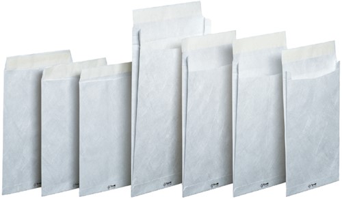 Enveloppe à soufflet Tyvek B4 250x330x38mm 70g blanc 100 pièces-2