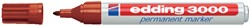 Viltstift edding 3000 rond 1.5-3mm bruin