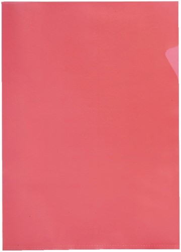 Pochette modèle L Quantore A4 PP 0.12mm rouge 25 pièces-2