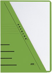 Chemise triangulaire Djois Secolor A4 recyclé 250g vert