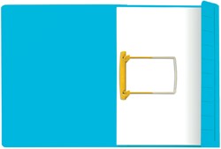 Chemise Clip Secolor Folio carton 100% recyclé 250g bleu