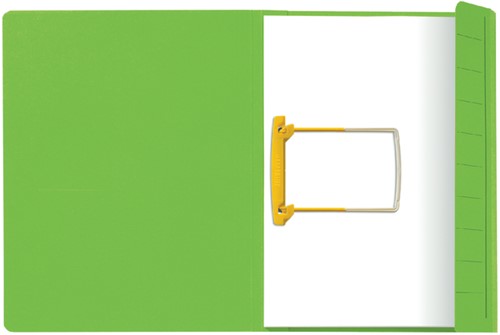 Chemise Clip Secolor Folio carton 100% recyclé 250g vert