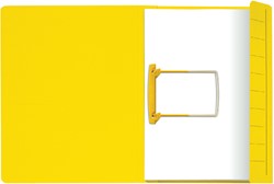 Chemise Clip Secolor A4 carton 100% recyclé 250g jaune 50 pièces