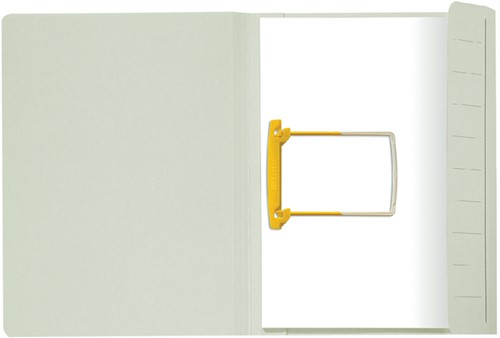 Clipmap Secolor A4 100% gerecycled karton 250gr grijs verpakt per 50 stuks