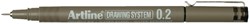 Fineliner Artline Technique 0,2mm noir