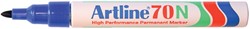 Marqueur Artline 70 ogive 1,5mm bleu