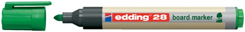 Marqueur tableau blanc edding 28 EcoLine ogive 1.5-3mm vert