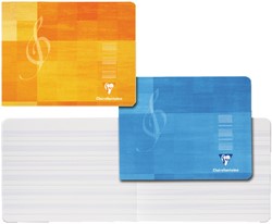 Cahier Clairefontaine musique 220x170mm 48 pages 90g assorti