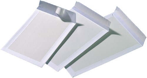 Enveloppe Quantore dos carton P185 185x280mm autocollant blanc 100 pièces-3