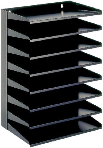 Etagère trieur Vepa Bins 8 compartiments noir