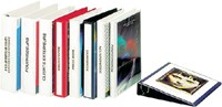 Presentatieringband Esselte Essentials A4 panorama 23-rings O-mechaniek 20mm rood