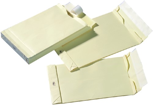 Envelop Quantore monsterzak 229x324x38mm zelfklevend creme 125 stuks-3