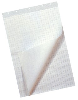 Papier chevalet de conférence