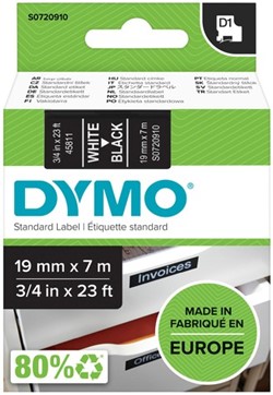 Lettertapes DYMO 19mm