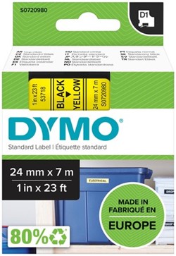 Lettertapes DYMO 24mm